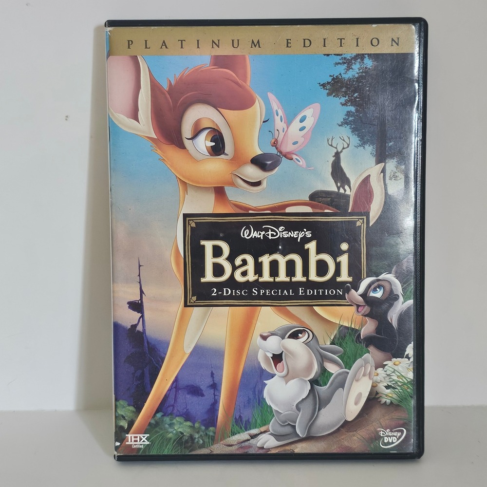 Walt Disney Bambi DVD Platinum Edition 2-Disc Special Edition 2005 Restored THX